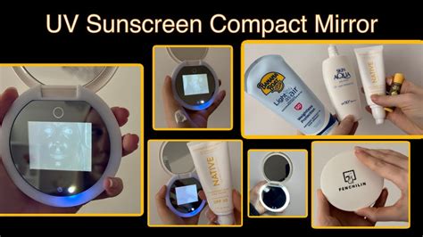 The All-in-One Sunscreen Solution: Sunscreen Application Display UV Magic Mirror